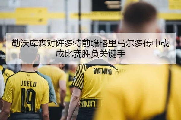 勒沃库森对阵多特前瞻格里马尔多传中或成比赛胜负关键手